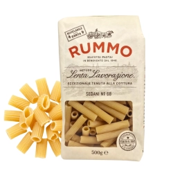 Rummo Sedani N.68 makaron z semoliny durum 500 g - ruvida sfoglia z Lenta Lavorazione